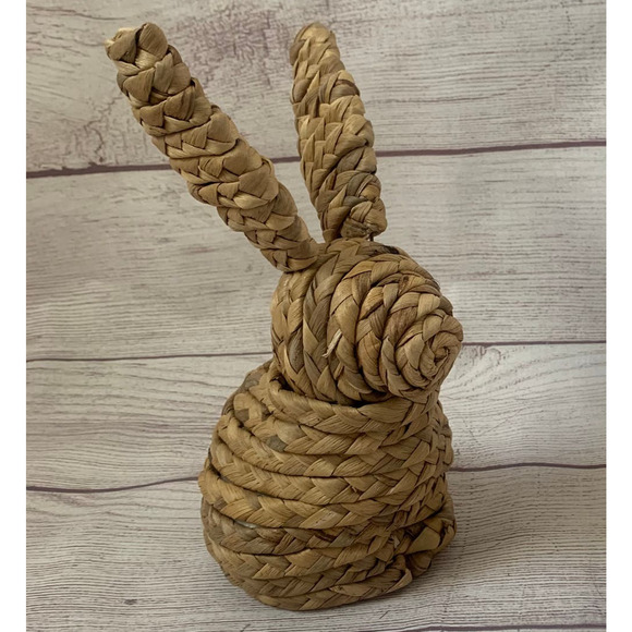 Target Bullseye Playground Woven Straw Bunny Rabbit - Picture 1 of 10